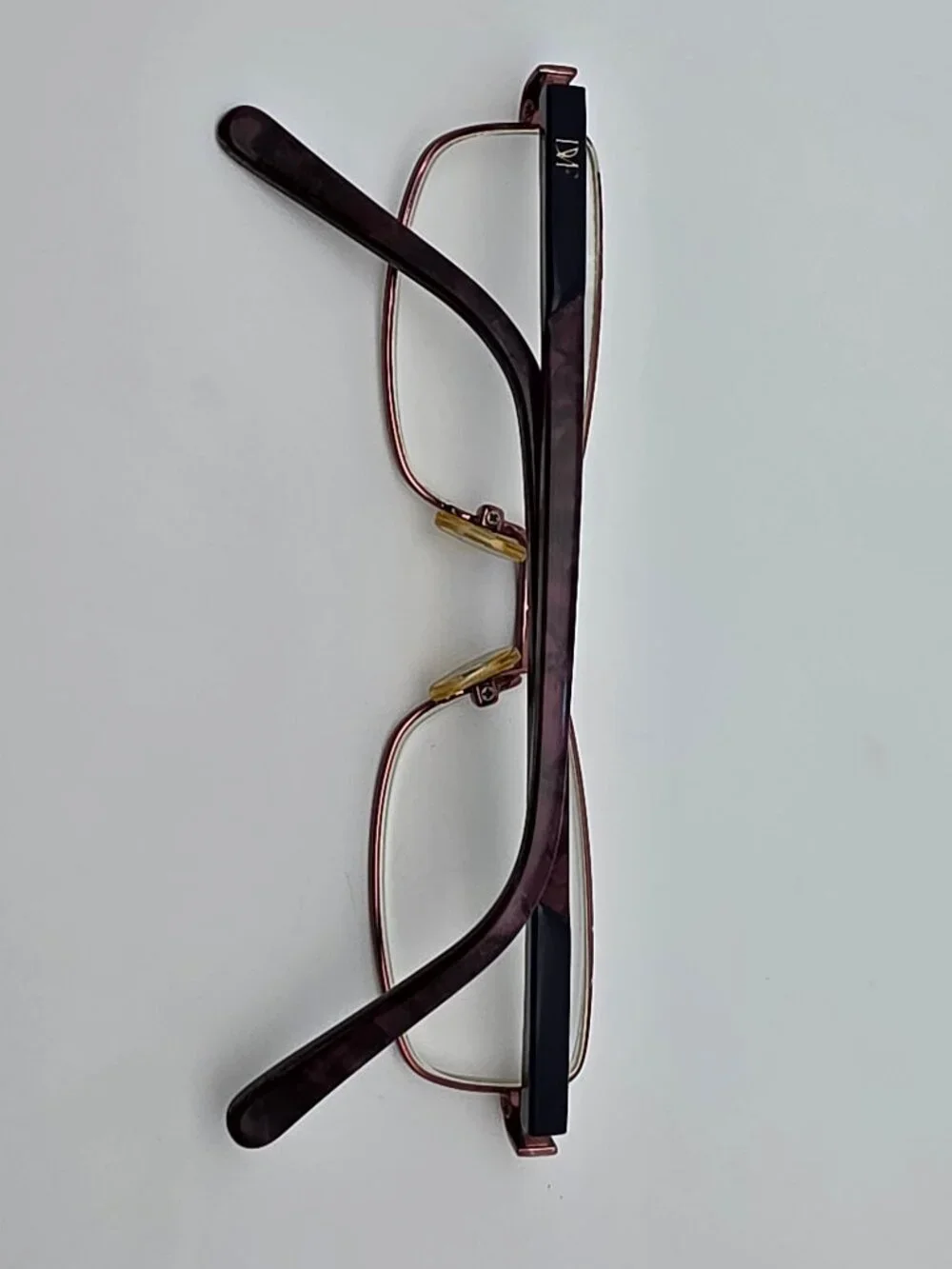 Diane Von Furstenberg DVF8003 641 Burgundy Eyeglasses Frame w Flexhinge and Case